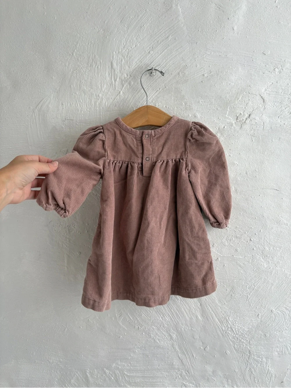 Pehr Organic Cotton Corduroy Dress  size 6-12 months